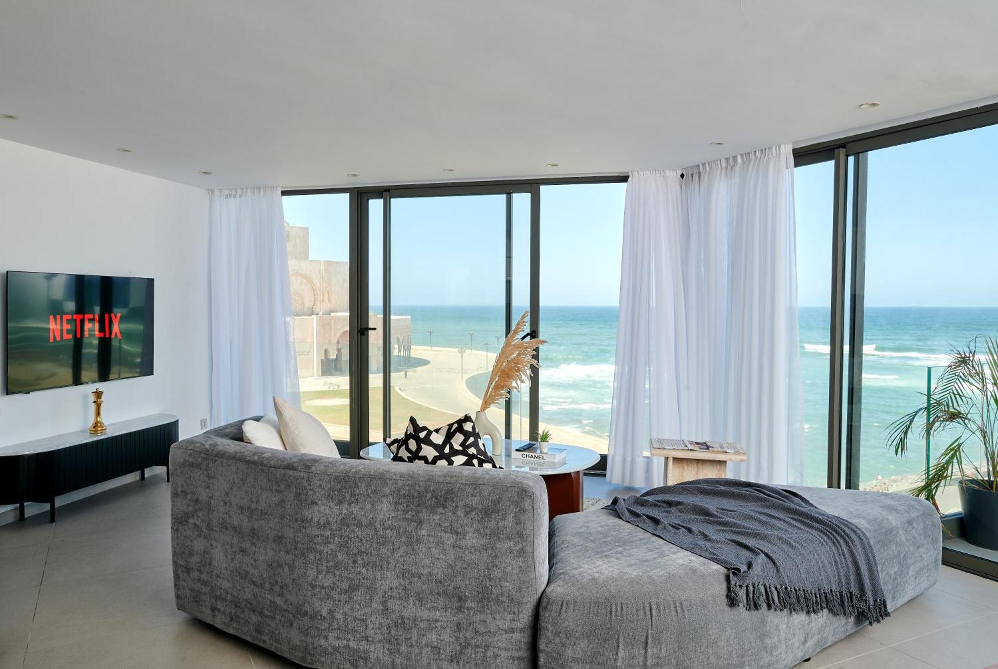 Apartment Sea View B22 -Mosquee Hassan II By Thecasaedition Casa Blanca Exterior foto