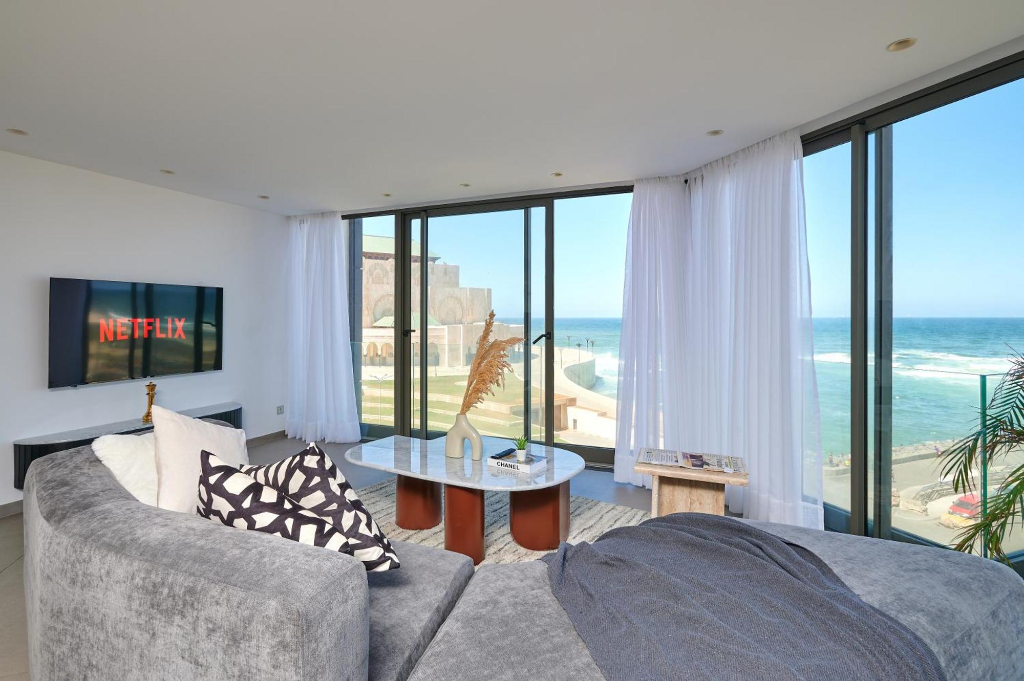 Apartment Sea View B22 -Mosquee Hassan II By Thecasaedition Casa Blanca Exterior foto